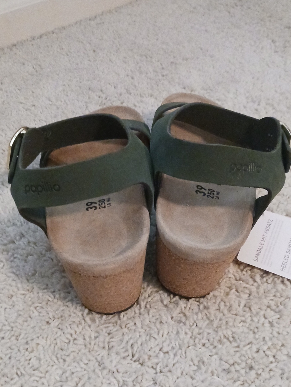 Birkenstock Papillion Soley Wedge Sandal, Size 39, NIB - Picture 2 of 4